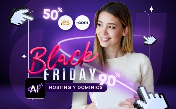 Descuentos de locura: hasta 90% en hosting y dominios a mitad de precio.
