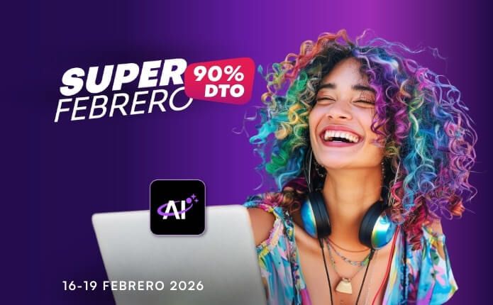 Enamórate del mejor hosting desde solo 1,18€/mes ¡Y con IA incluida!