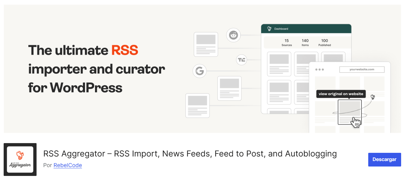 plugin-rss-01 Plugin WP RSS Aggregator – News Feeds
