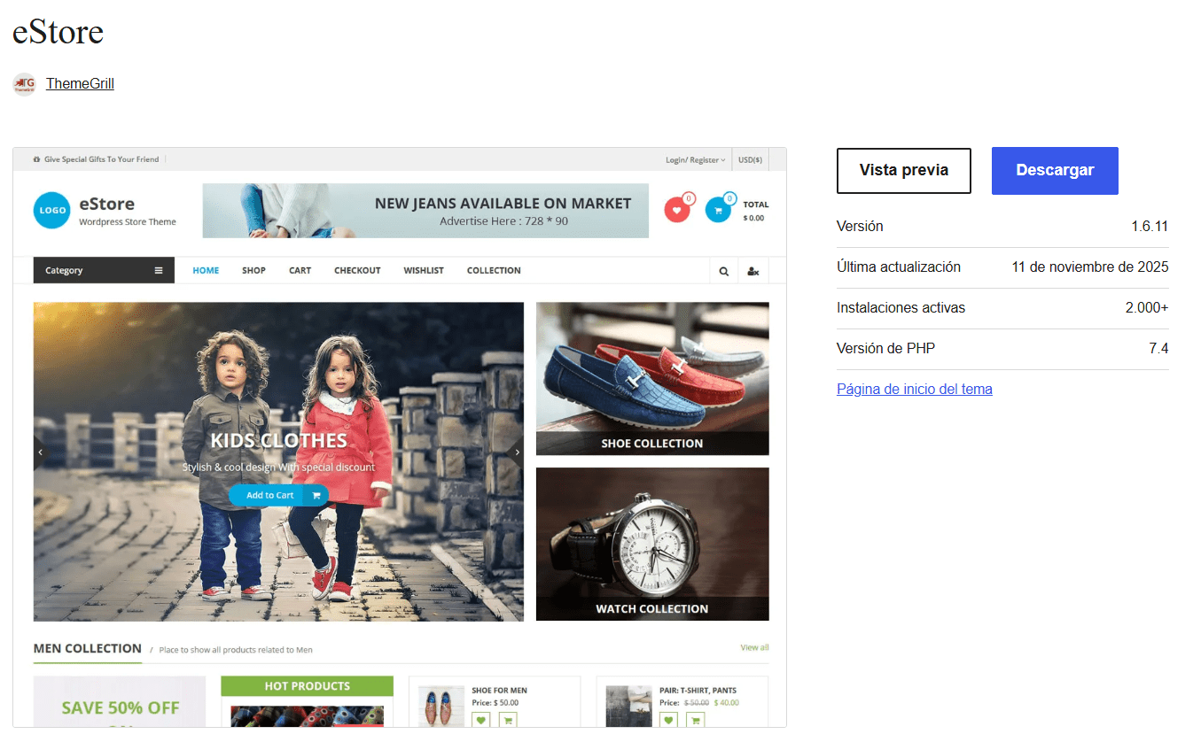 tema-estore Tema eStore