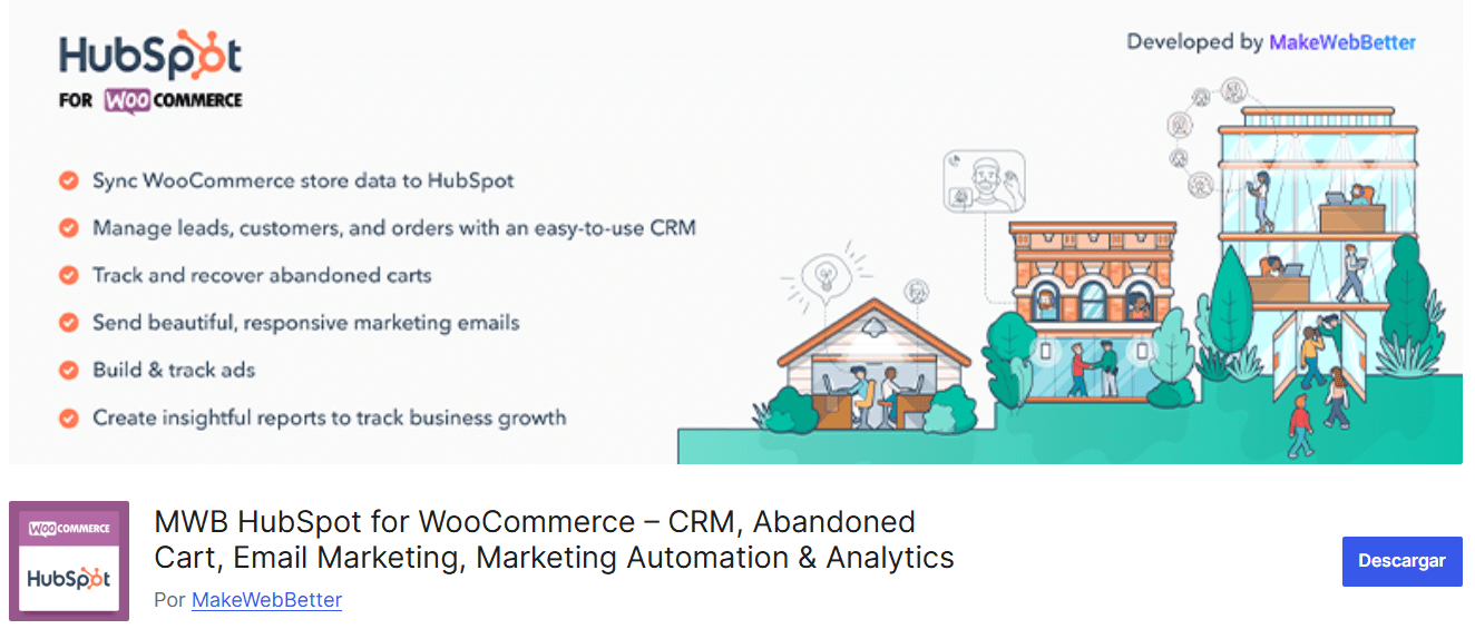 Mejores-CRM-06 Plugin MWB HubSpot for WooCommerce – CRM, Abandoned Cart, Email Marketing, Marketing Automation & Analytics