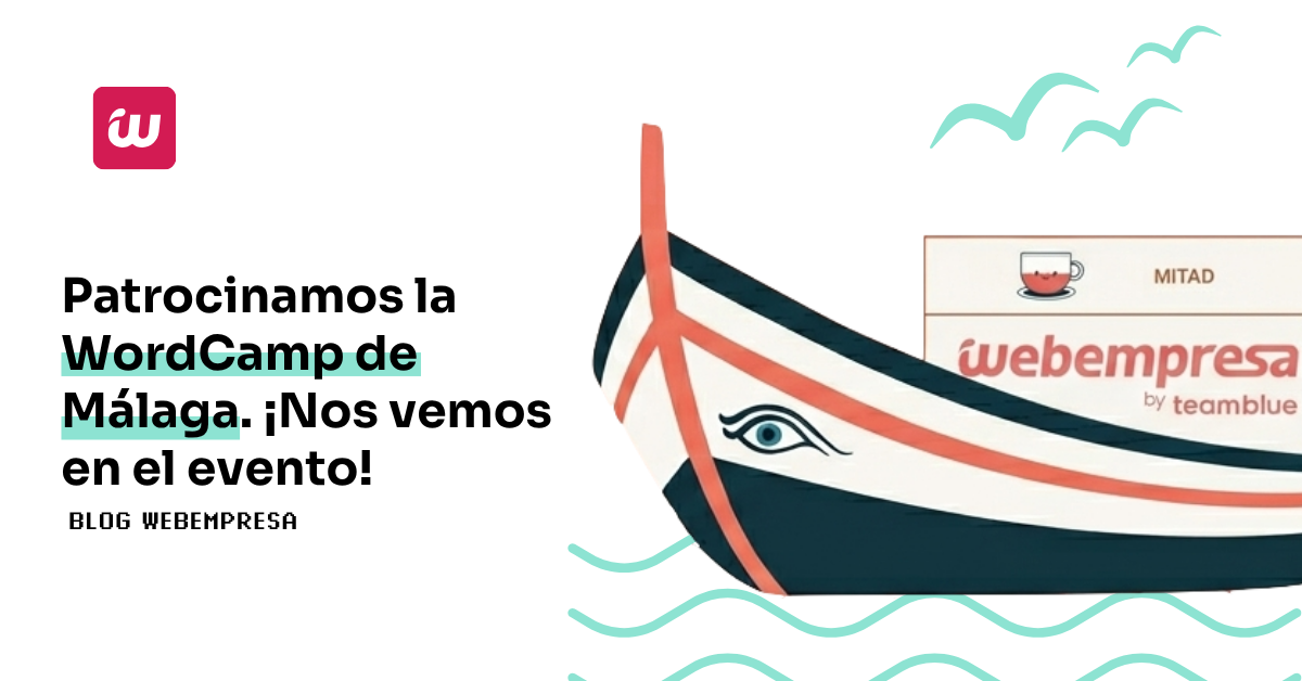 Webempresa patrocina WordCamp Málaga 2026: ¡Nos vemos en el evento!