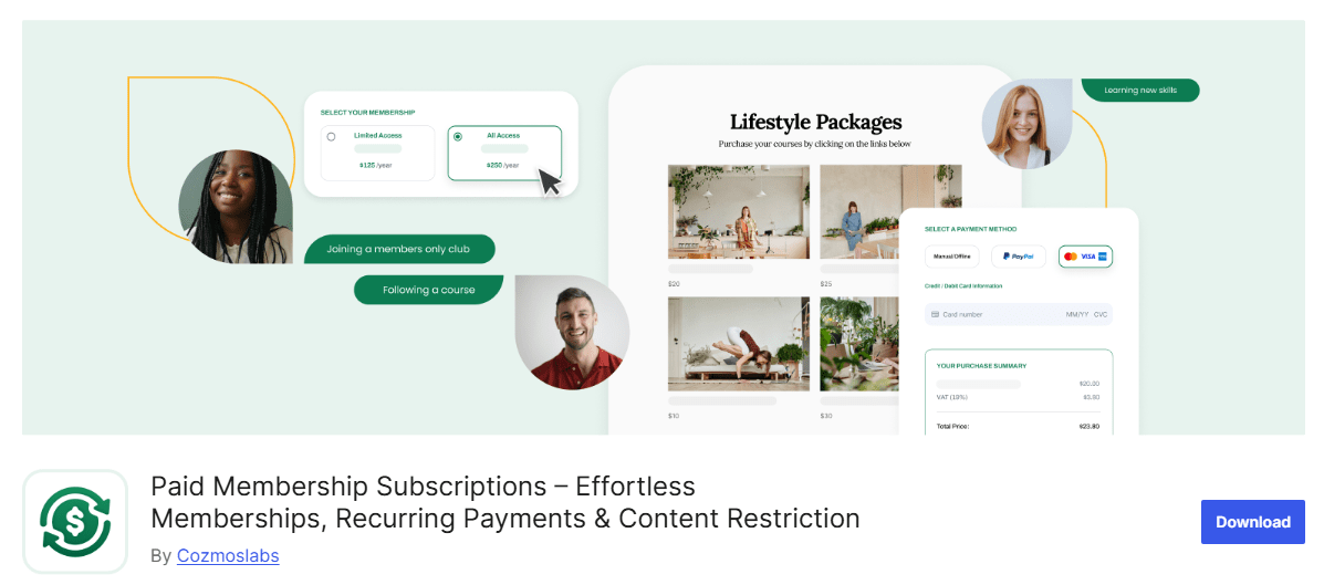 Paid-Membership-Subscriptions