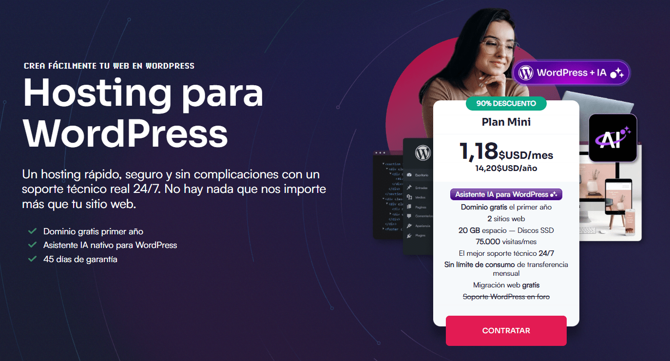 hosting-wp Hosting WordPress Webempresa