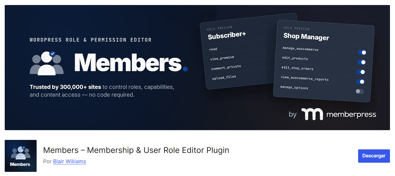 members-plugin
