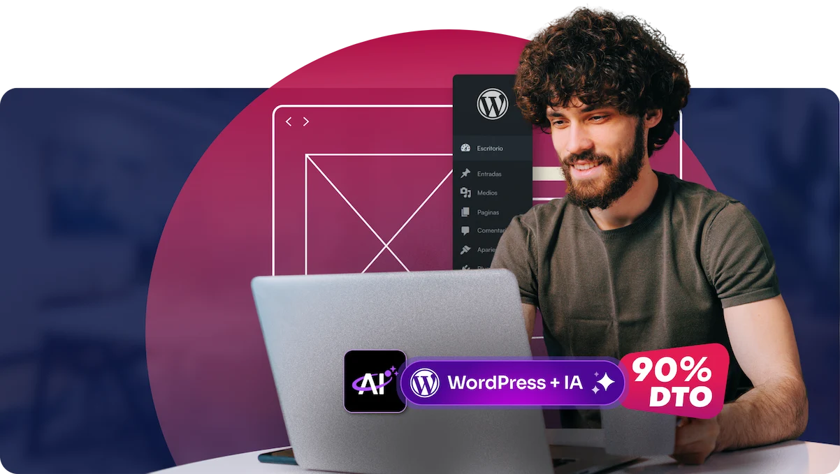 Hosting y dominios para tu web - Mujer trabajando en su portátil