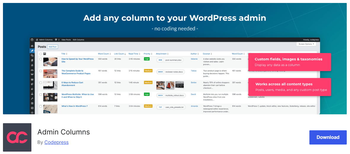 Admin-Columns