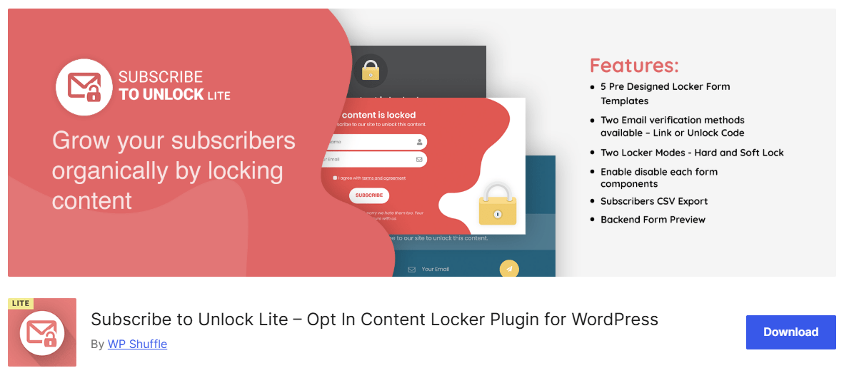 Subscribe-to-Unlock-Lite subscribe to unlock