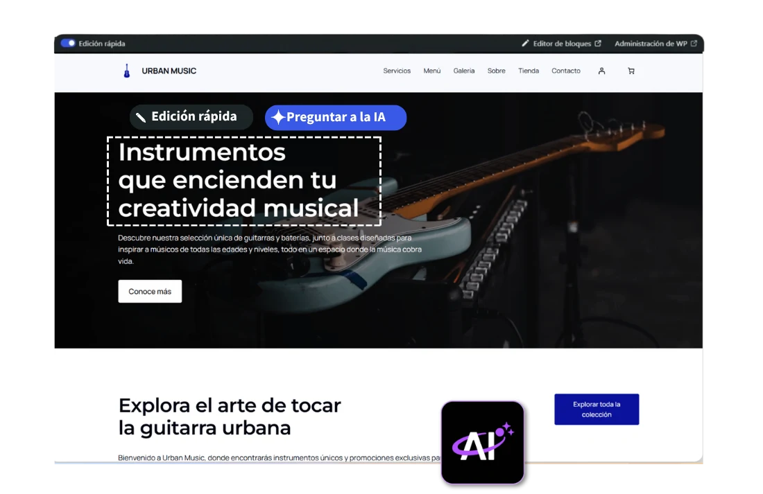 asistente-ia-3-1-wordpress-pantallas Selector del Asistente IA para WordPress