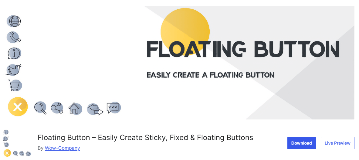 floating button