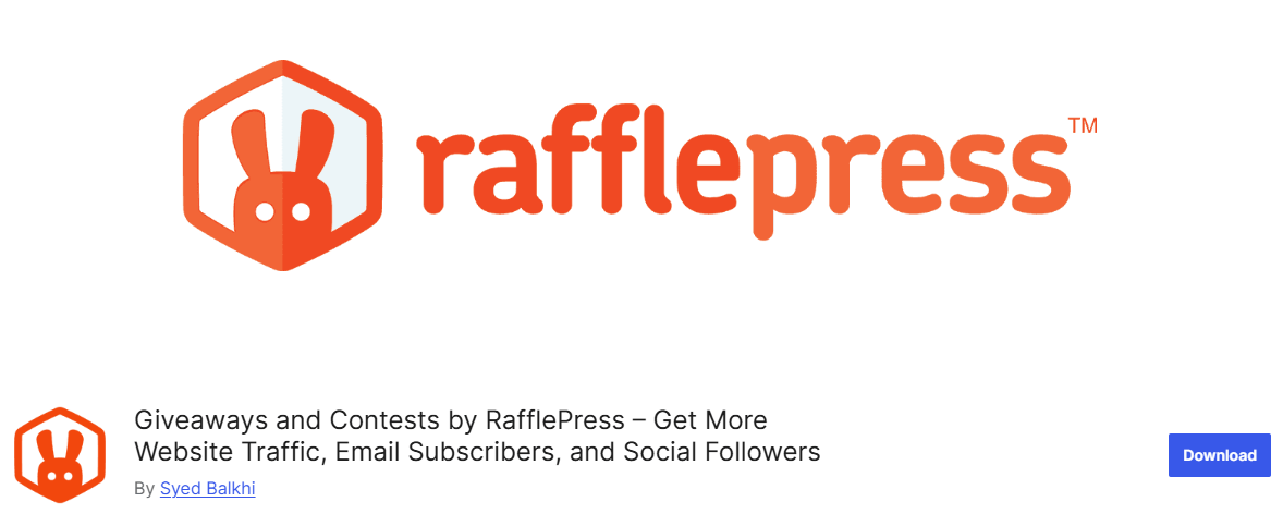 rafflepress plugin rafflepress