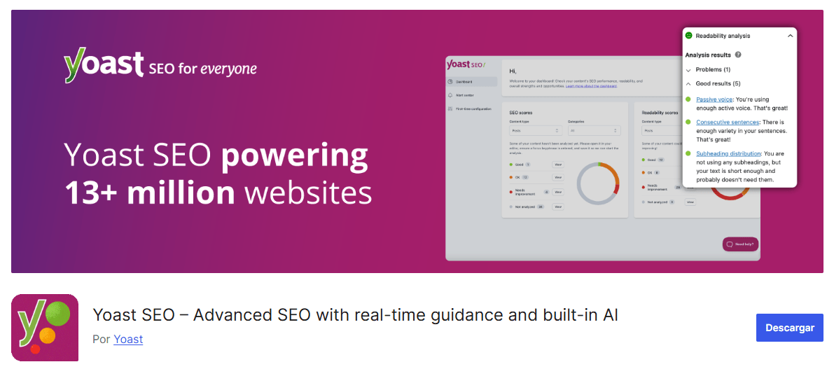 yoast seo plugin