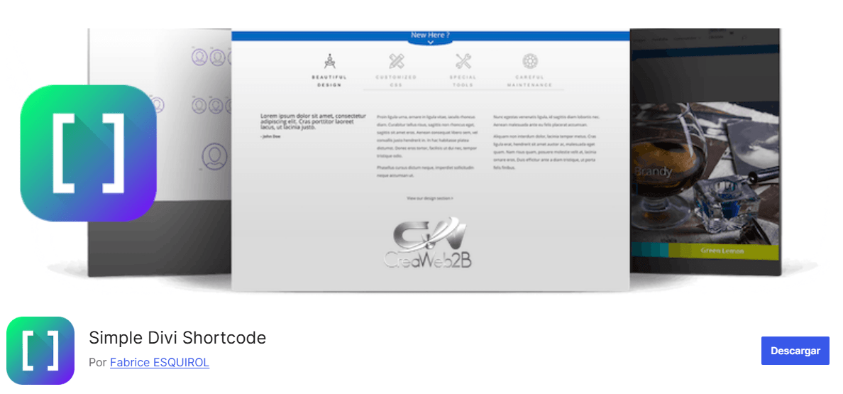 Simple-Divi-Shortcode simple divi shortcode plugin