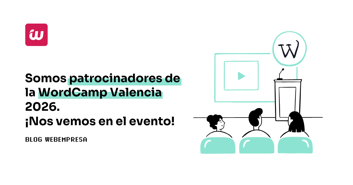 Webempresa estará en WordCamp Valencia 2026 como patrocinador Oro