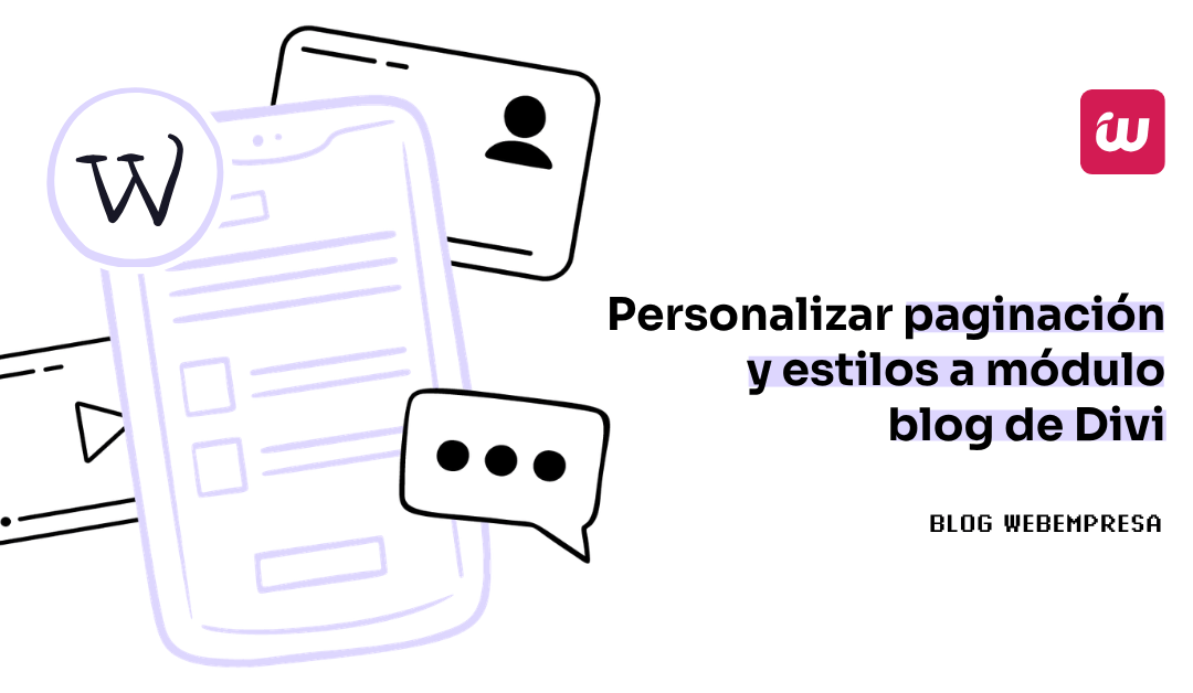 Personalizar paginación y estilos a módulo blog de Divi
